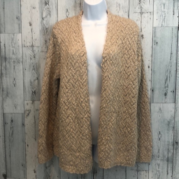 Coldwater Creek Sweaters - Coldwater Creek Wool Blend Open Front Cardigan 14